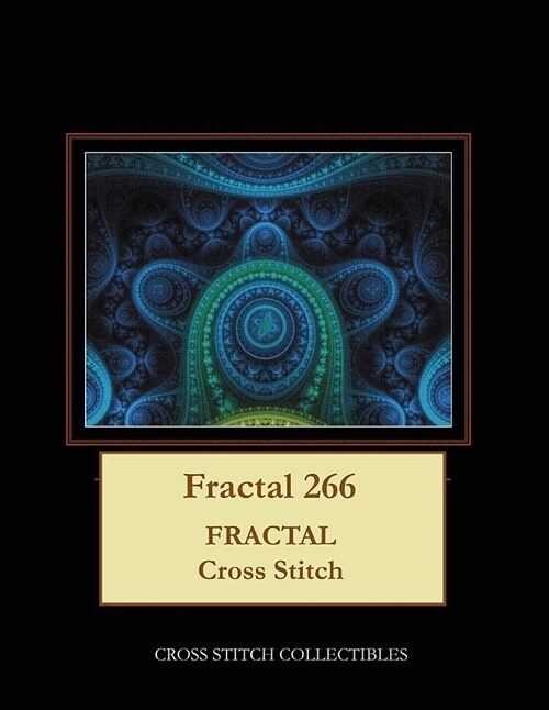 Fractal 266: Fractal Cross Stitch Pattern (Paperback)