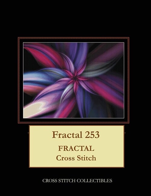 Fractal 253: Fractal Cross Stitch Pttern (Paperback)