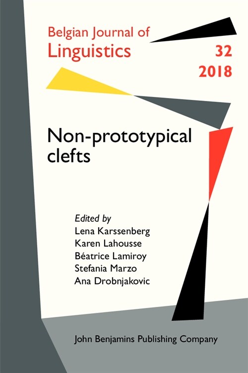 Non-prototypical Clefts (Paperback)