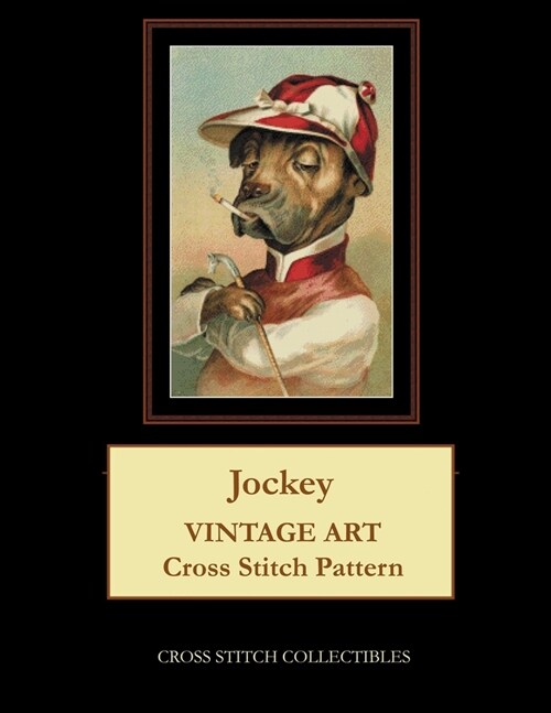 Jockey: Vintage Art Cross Stitch Pattern (Paperback)