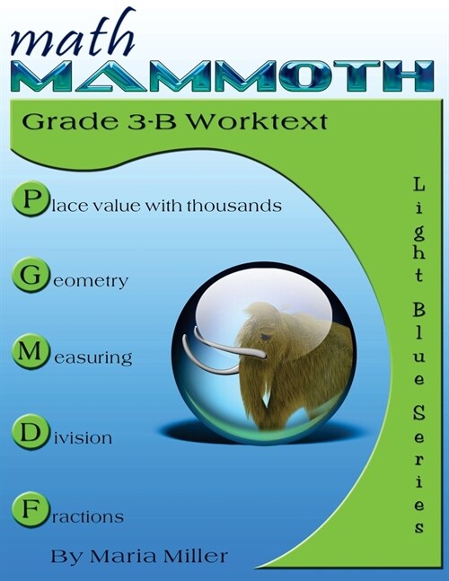 Math Mammoth Grade 3-b Worktext (Paperback)