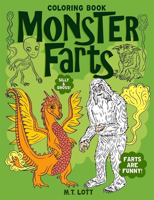 Monster Farts Coloring Book (Paperback, CLR)