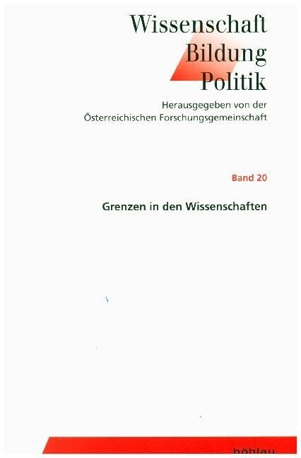 Grenzen in Den Wissenschaften (Paperback)