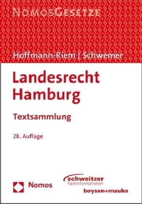 Landesrecht Hamburg: Textsammlung (Paperback, 28)