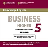 Cambridge English Business 5 Higher Audio CD (CD-Audio)
