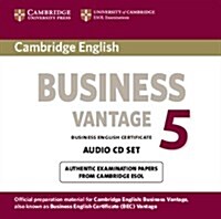 Cambridge English Business 5 Vantage Audio CDs (2) (CD-Audio)