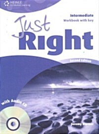 Just Right Intermediate Workbook with Key (Paperback)