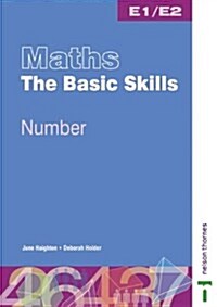 Maths the Basic Skills Number Worksheet Pack E1/E2 (Paperback)
