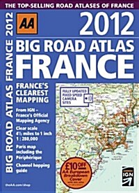 2012 Big Road Atlas France (Paperback, 11)