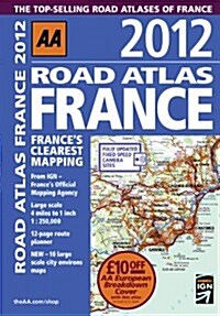 2012 Road Atlas France (Spiral)