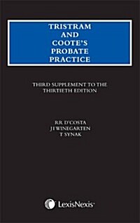 Tristram and Cootes Probate Practice (Paperback, 30 Rev ed)