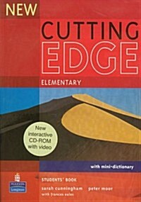 [중고] New Cutting Edge Elementary Students Book and CD-Rom Pack (Package, 2 ed)