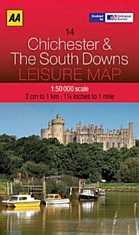 Leisure Map Chichester & South Downs (Folded)