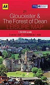 Leisure Map Gloucester & the Forest of Dean (Folded)