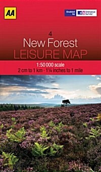 New Forest (Sheet Map, folded)