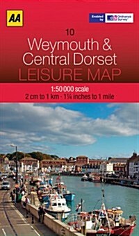 Leisure Map Weymouth & Central Dorset (Folded)