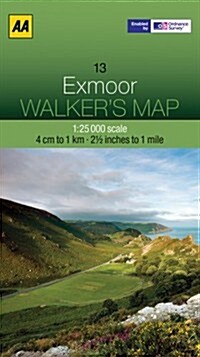 Exmoor (Sheet Map, folded)