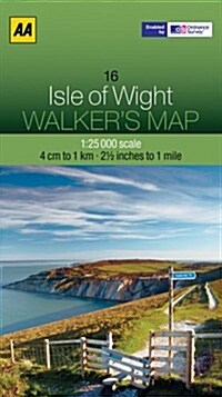 Isle of Wight (Sheet Map, folded)
