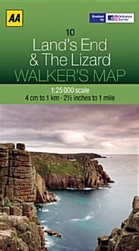 Lands End and the Lizard (Sheet Map, folded)