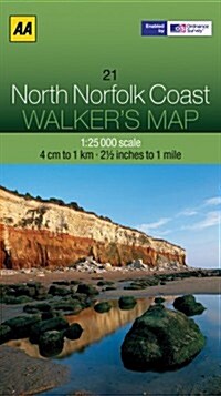 North Norfolk Coast (Sheet Map, folded)