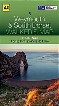 Purbeck and South Dorset (Sheet Map, folded)