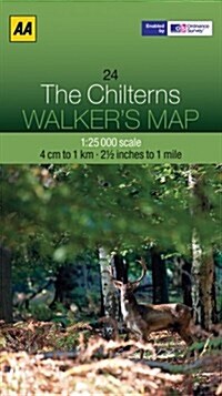 The Chilterns (Sheet Map, folded)