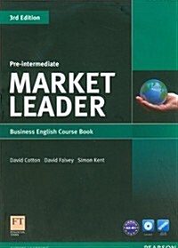[중고] Market Leader 3rd Edition Pre-Intermediate Coursebook & DVD-Rom Pack (Multiple-component retail product, 3 ed)
