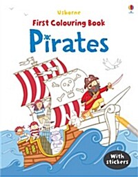 First Colouring Book : Pirates (Paperback)