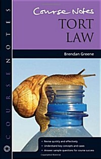 Course Notes: Tort Law (Paperback)