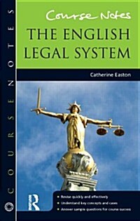 Course Notes: the English Legal System (Paperback)