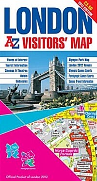 London 2012 Visitors Map (Hardcover)