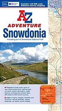 Snowdonia Adventure Atlas (Paperback)