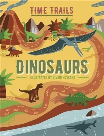Time Trails: Dinosaurs (Hardcover, Illustrated ed)