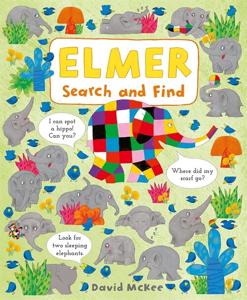 Elmer Search and Find (Board Book)