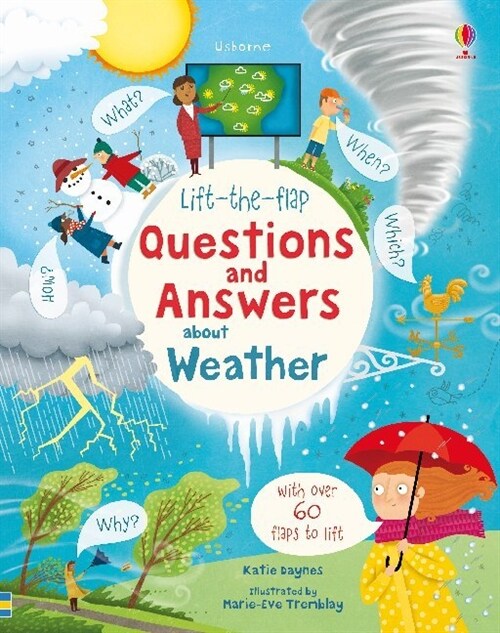 Lift-the-Flap Questions and Answers About Weather (Board Book)