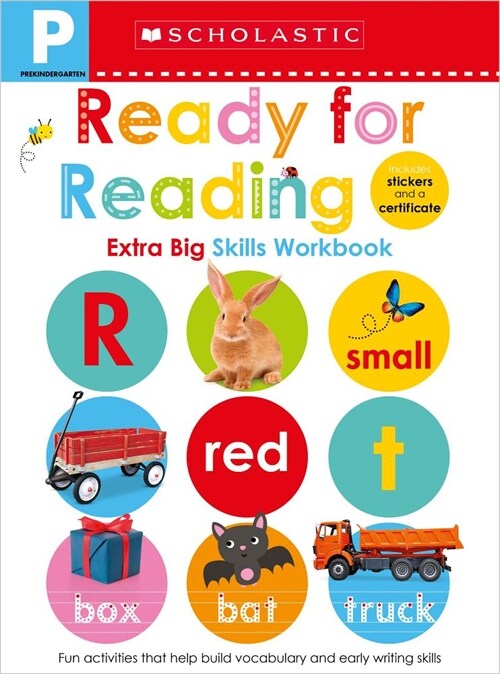 Pre-K Ready for Reading Workbook: Scholastic Early Learners (Extra Big Skills Workbook) (Paperback)