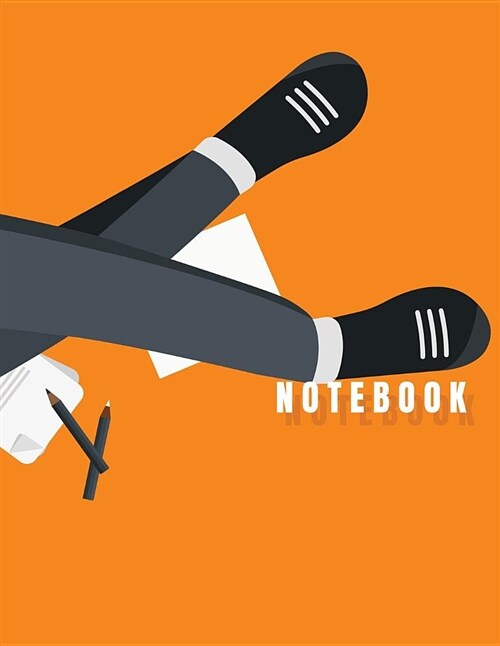Notebook: Worker Cover (8.5 X 11) Inches 110 Pages, Blank Unlined Paper for Sketching, Drawing, Whiting, Journaling & Doodling (Paperback)