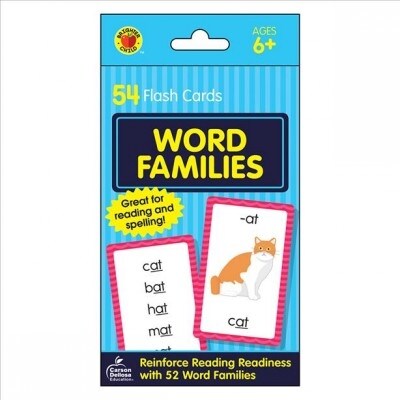 Word Families Flash Cards: 54 Flash Cards (Other)