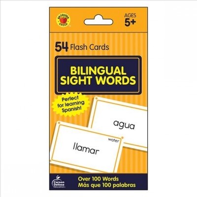 Bilingual Sight Words Flash Cards: 54 Flash Cards (Other)