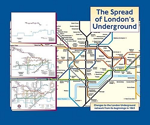 [중고] The Spread of London‘s Underground (Hardcover, 3 Revised edition)