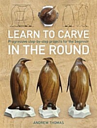 Learn to Carve in the Round : Progressive Step-by-step Projects for the Beginner (Paperback)