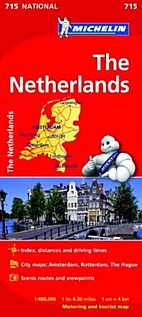 Netherlands National Map 715 (Hardcover)