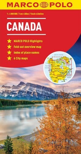 Canada Marco Polo Map (Folded)