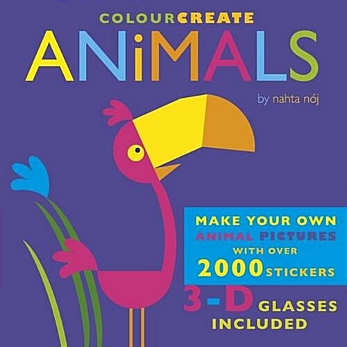 Colour Create: Animals (Hardcover)