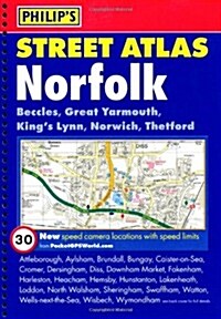 Philips Street Atlas Norfolk (Spiral Bound)