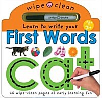 First Words : Wipe Clean Learning (Board Book)