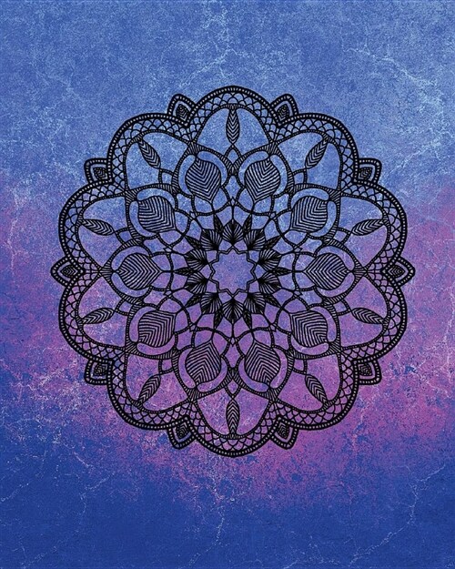 Mandala Pattern Notebook: Sacred Geometry Mandala Art Notebook Cover. Beautiful Line Art Geometric Design. for Dream Journaling, Yoga, Meditatio (Paperback)