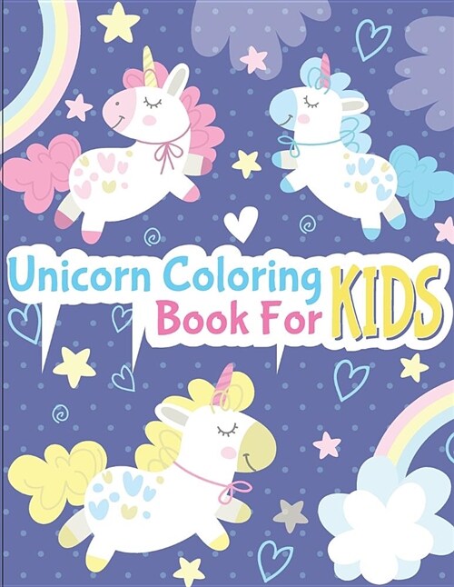 Unicorn Coloring Book for Kids: Unicorn Coloring Book for Kids & Toddlers - Activity Books for Preschooler (Paperback)
