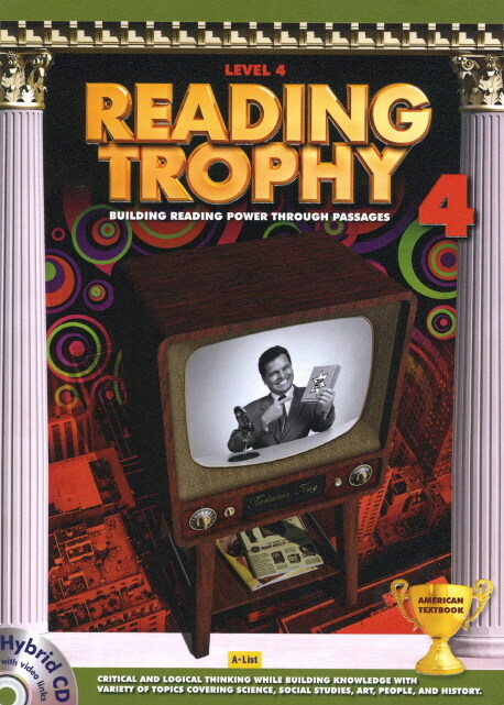[중고] Reading Trophy 4 : Student Book (Paperback + Hybrid CD)