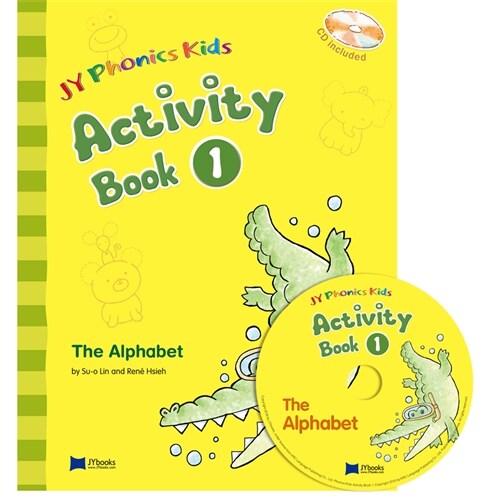 [중고] JY Phonics Kids Activity Book 1 (Student Book + CD)